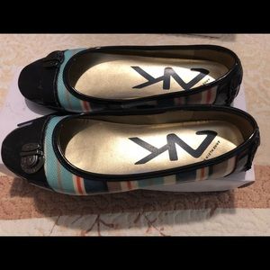 Anne Klein multicolored flats